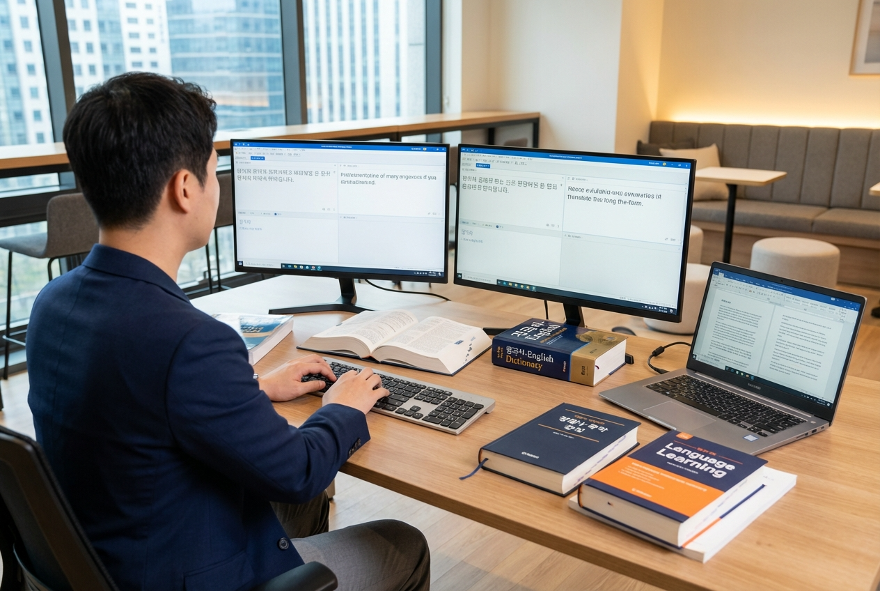 전문 번역가 배정